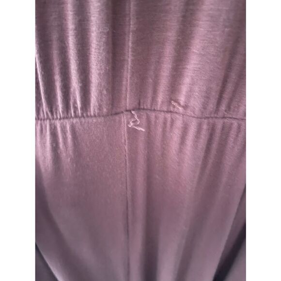 Riller size 1 rust colored deep v-neck maxi dress - Picture 7 of 7